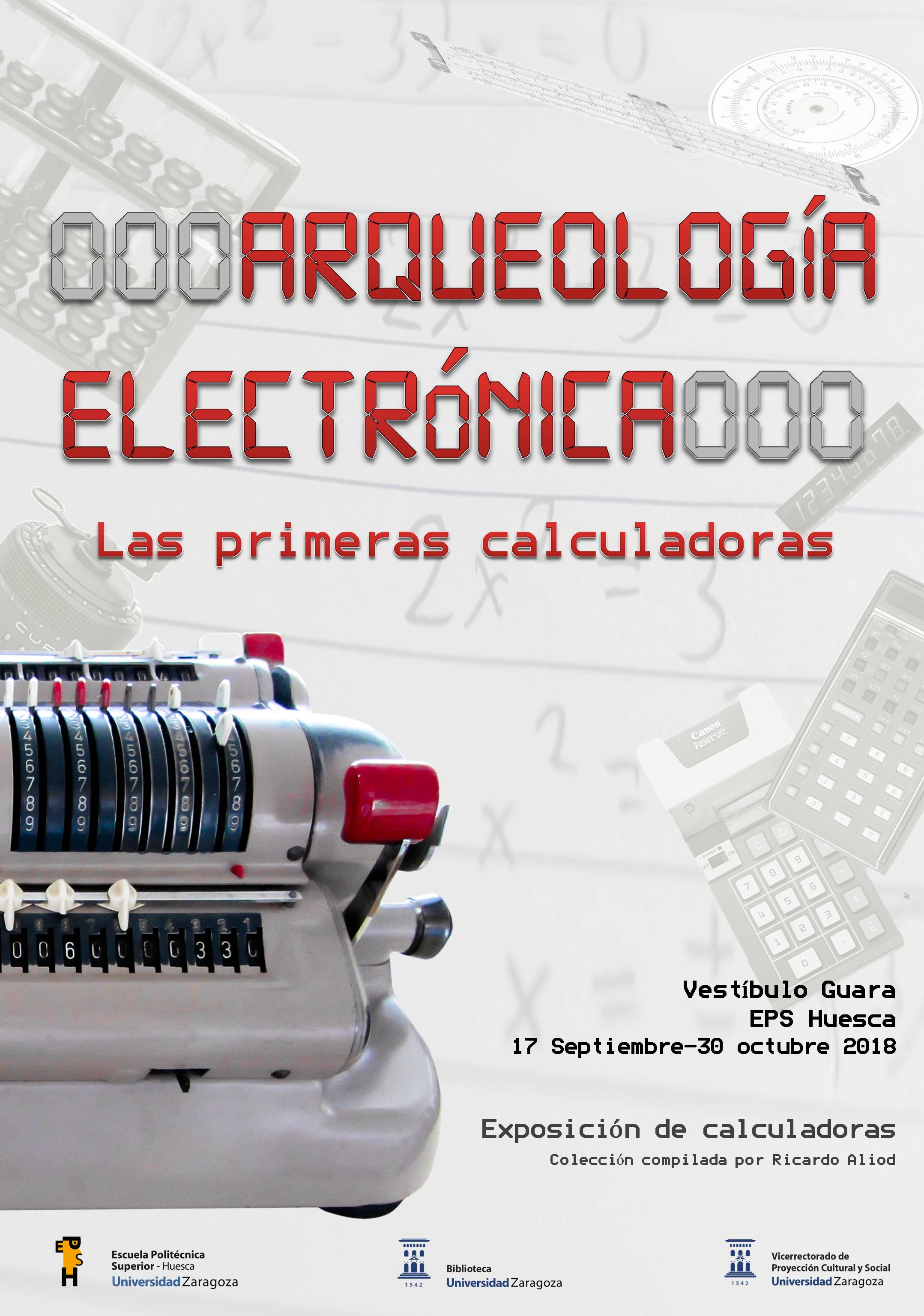 Exposición ‘Arqueología electrónica: Las primeras calculadoras’