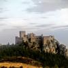 Todos los recorridos de esta prueba pasan por el castillo de Loarre, fortaleza del siglo XI (Foto: Laboratorio Paleontológico de Loarre)