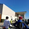 Estudiantes en el Campus de Huesca