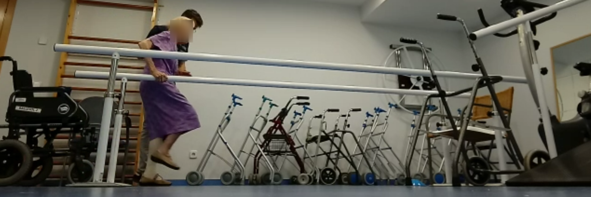 una de las sesiones de ejercicios