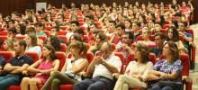 Acto de la Facultad de Ciencias de la Salud y del Deporte