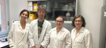 Equipo del Servicio de Diagnóstico de Enfermedades Genéticas Mitocondriales en el Campus de Huesca