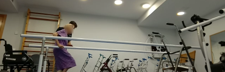 una de las sesiones de ejercicios