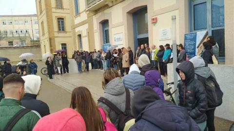 Acto deol (M en el Campus de Huesca en 2024