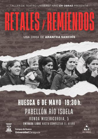 Cartel actuación Huesca Cartel actuación Huesca