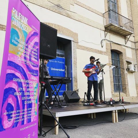 Actividad del POlifonik Sound y el Campus de HUesca en años anteriores