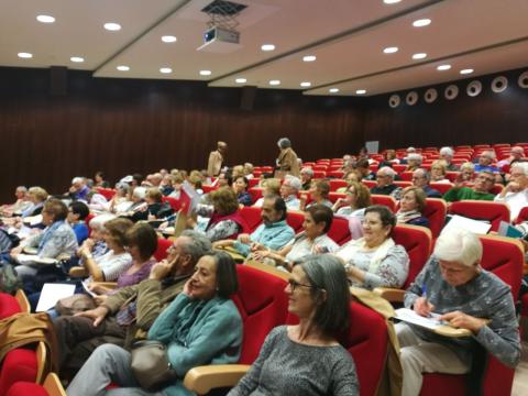 Acto de la UNiversidad de la Experiencia en el Campus de Huesca