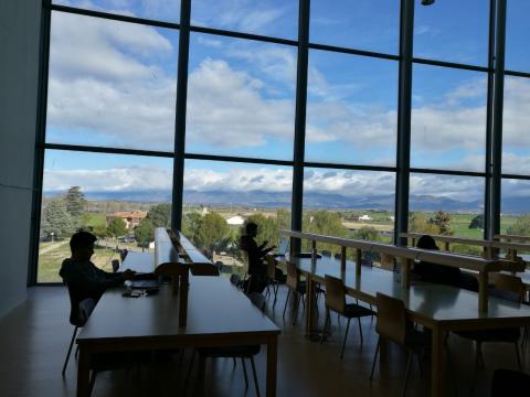 Bibllioteca de la Escuela Politécnica del Campus de Huesca