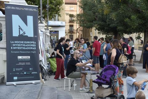 Noche de las y los investigadores en Huesca, en ediciones anteriores