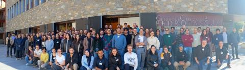Jóvenes investigadores en el encuentro de Benasque
