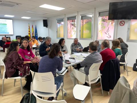 Un momento de las sesiones