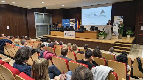 El Campus de Huesca ha acogido la entrega de las primeras distinciones 'Aragón Destino Sostenible'