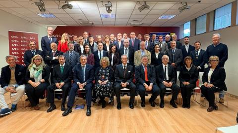 Participantes en el acto de presentación fde esta entidad en Madrid